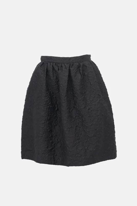 2014 Wool & Silk Cloqué Skirt made by Prada