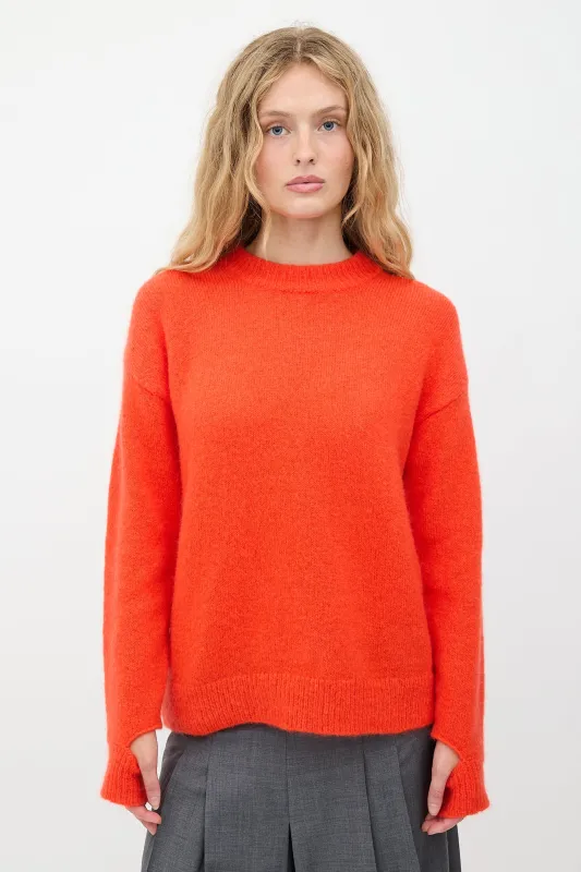 Mohair Cut Out Sweater made by Tibi