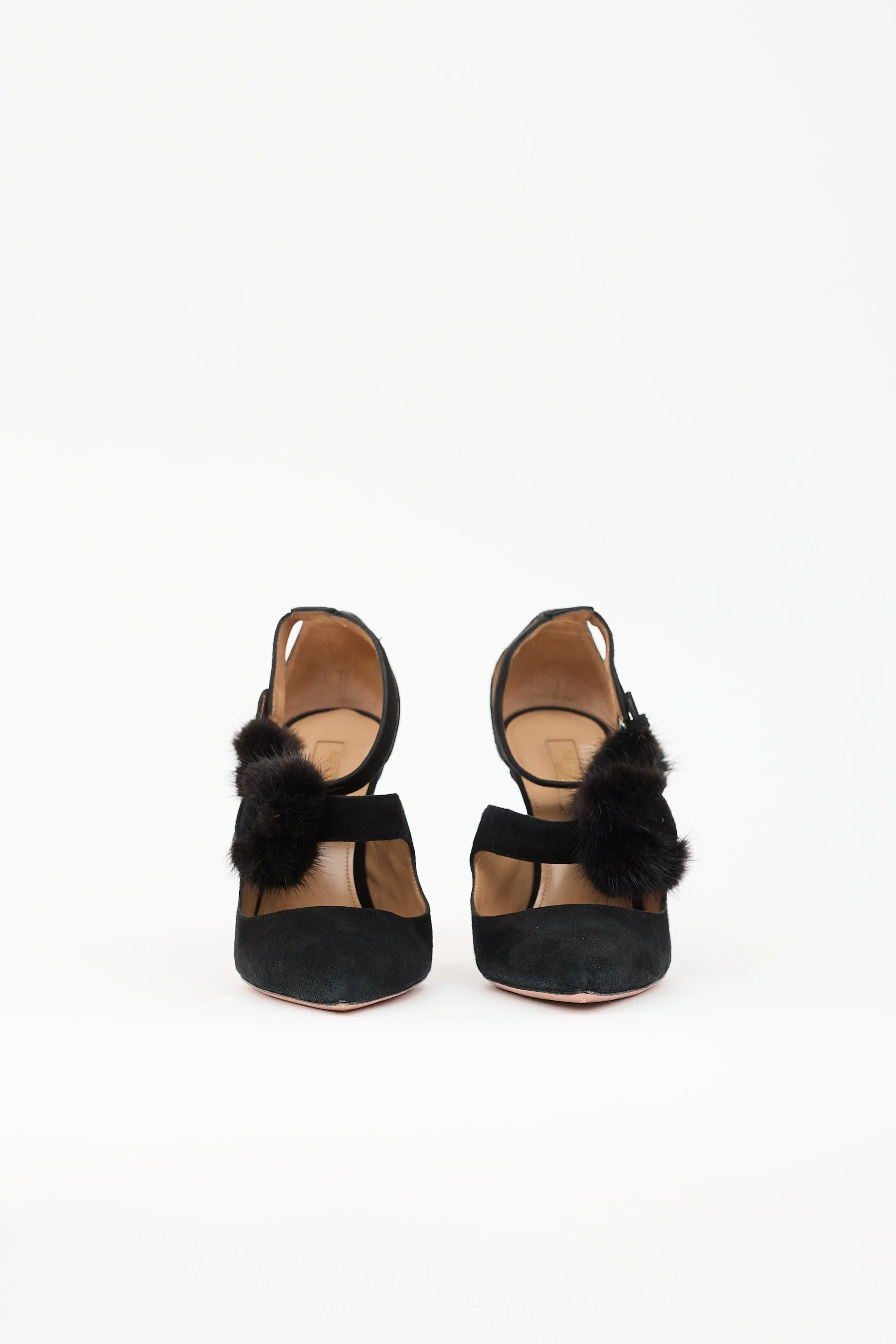 Suede & Fur Heel sold by VSP Consignment product image thumbnail 3