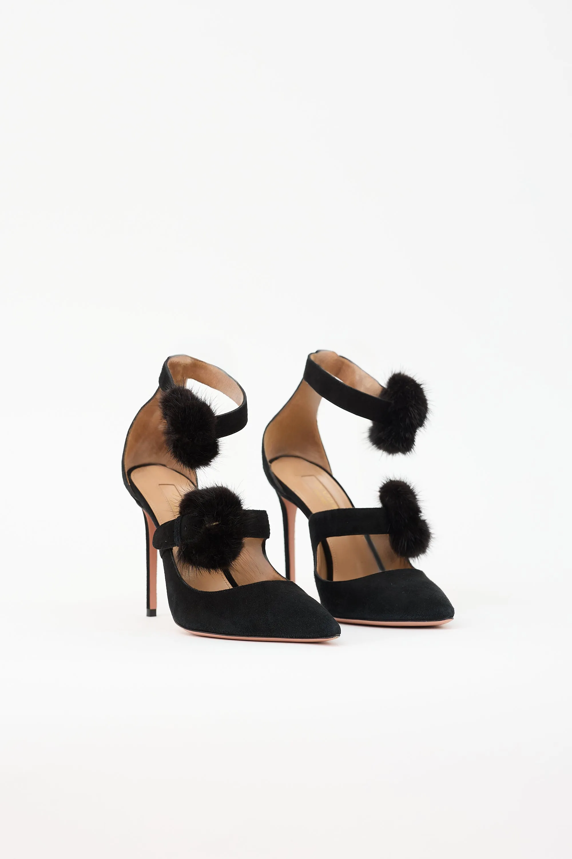 Suede & Fur Heel sold by VSP Consignment product image thumbnail 2