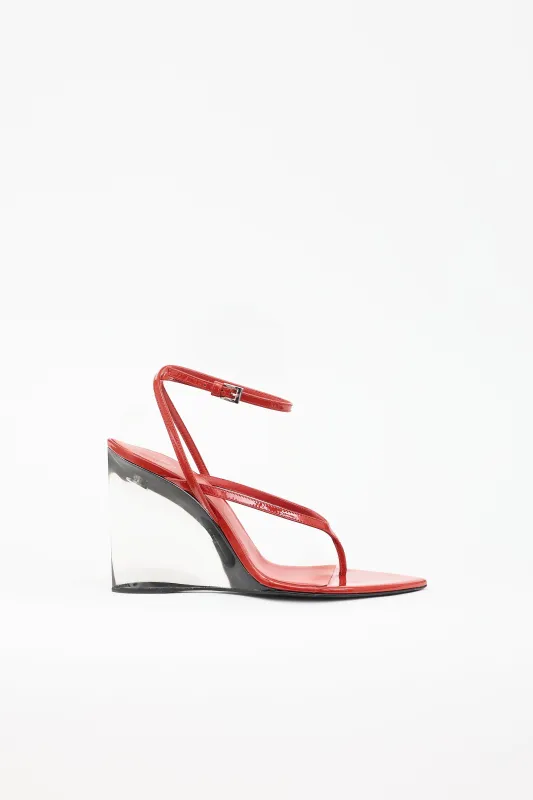 Patent Invisible Sandal made by Alaia