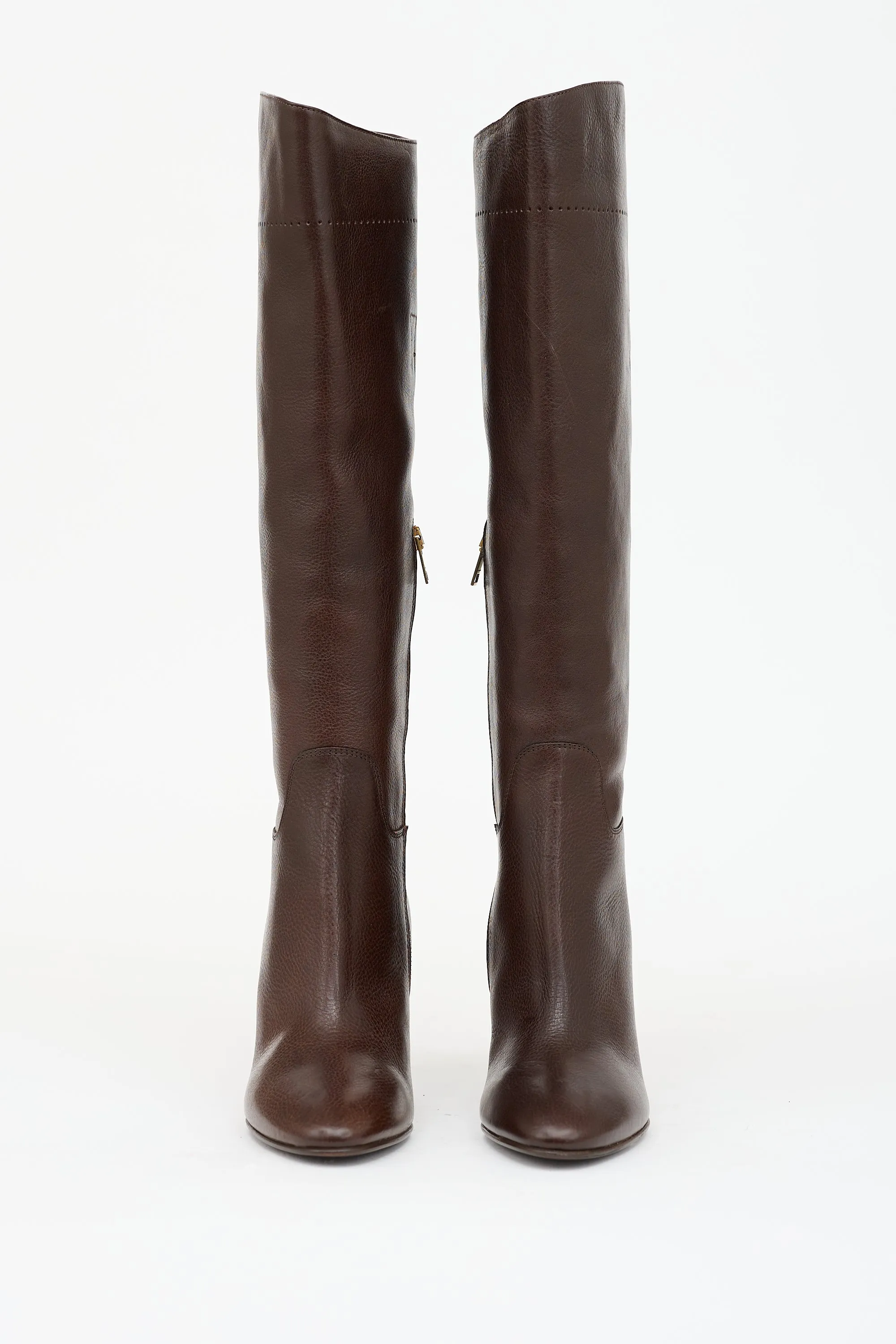 Leather Muncy Riding Boot sold by VSP Consignment product image thumbnail 3
