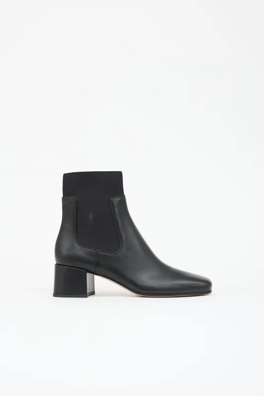 Leather Ankle Boot made by Gianvito Rossi