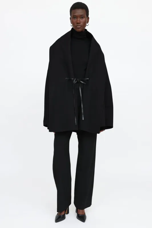 Wool Cape Coat made by Valentino