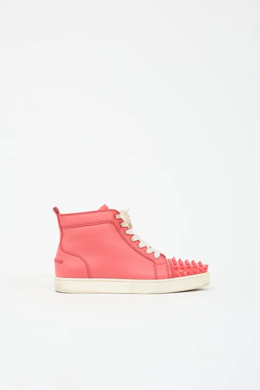 Leather Louis Orlato Spike Sneaker made by Christian Louboutin