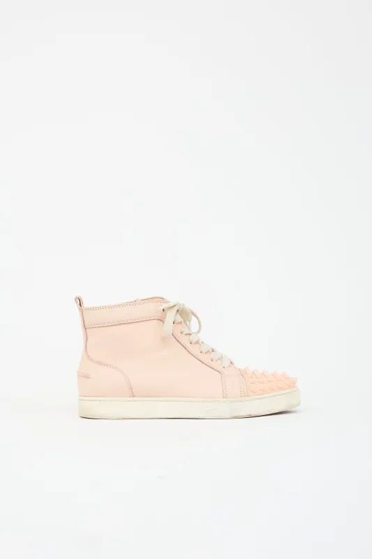 Leather Louis Orlato Spike Sneaker made by Christian Louboutin