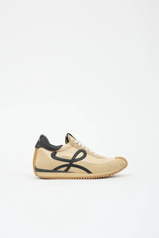 Suede Flow Runner Sneaker made by Loewe