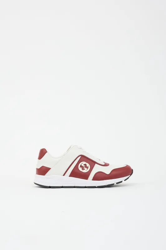 Leather GG Low Top Sneaker made by Gucci