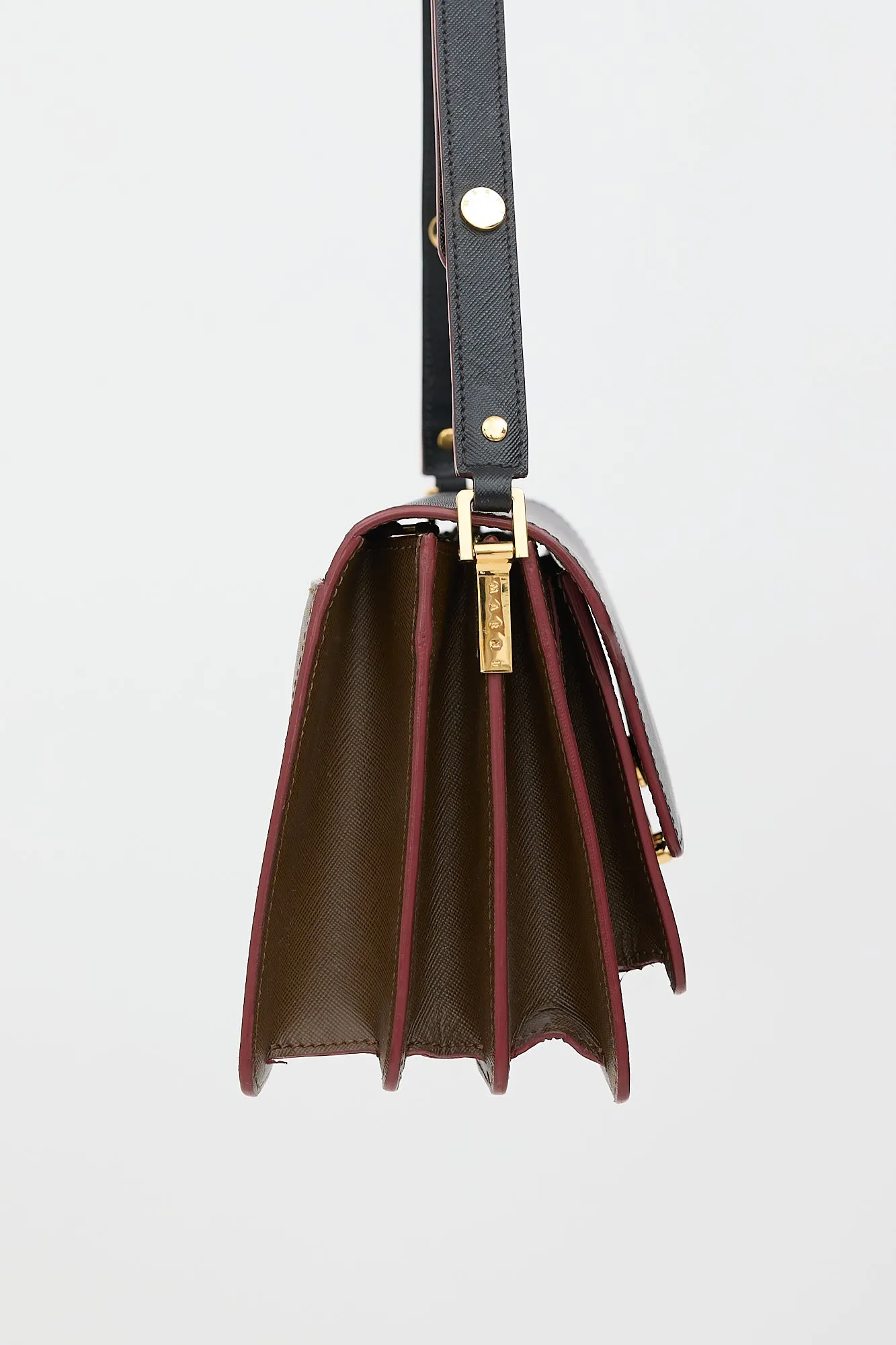 Saffiano Leather Medium Trunk Bag sold by VSP Consignment product image thumbnail 4