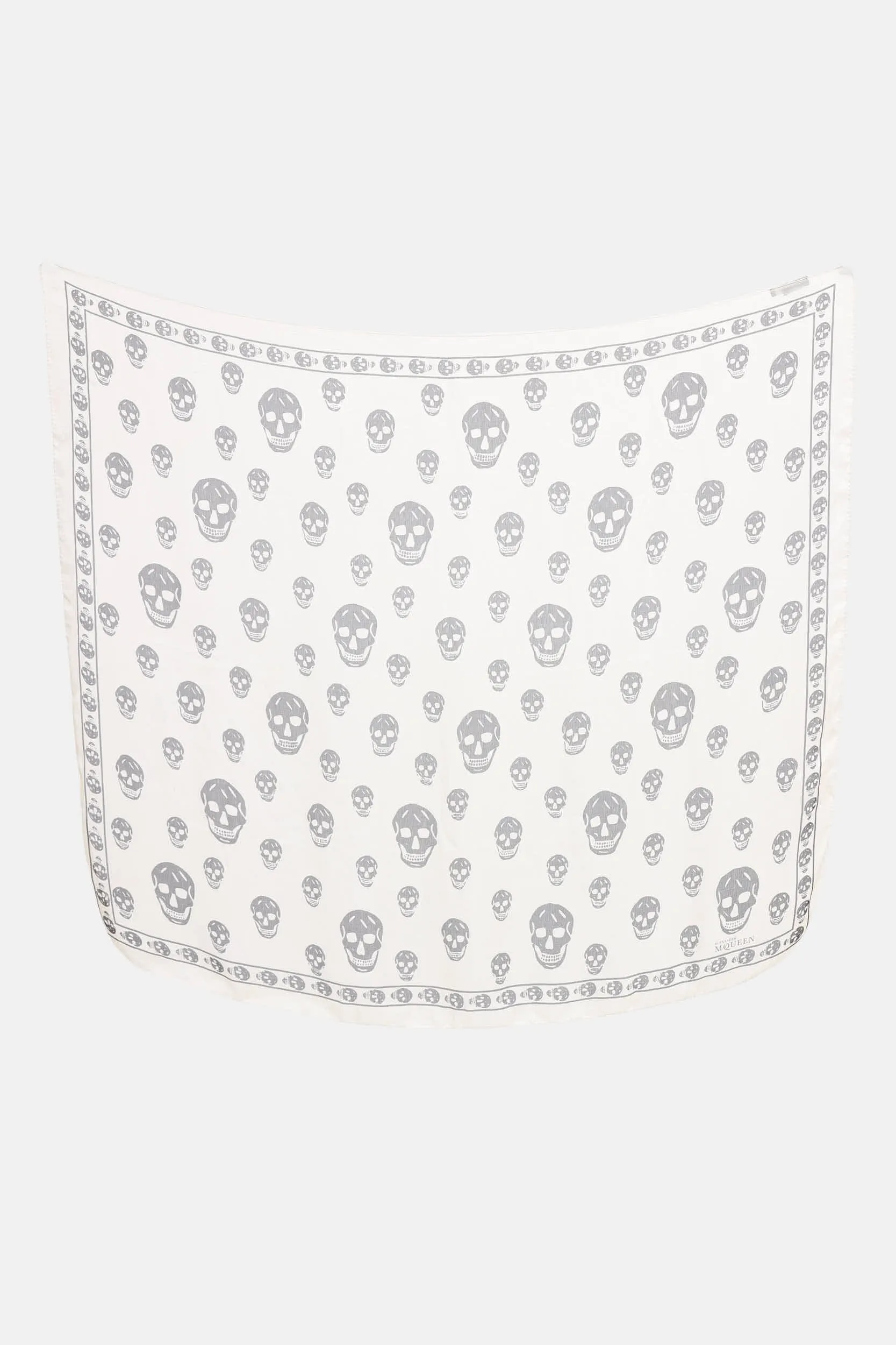 Silk Skull Scarf sold by VSP Consignment