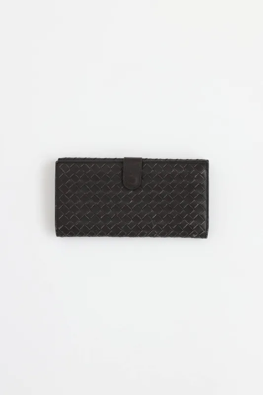 Intrecciato Long Wallet made by Bottega Veneta