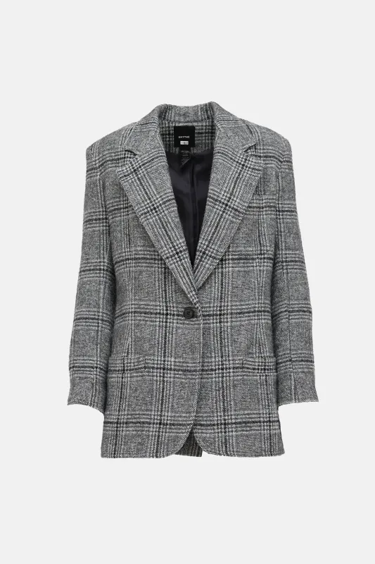 Check Blazer made by Smythe