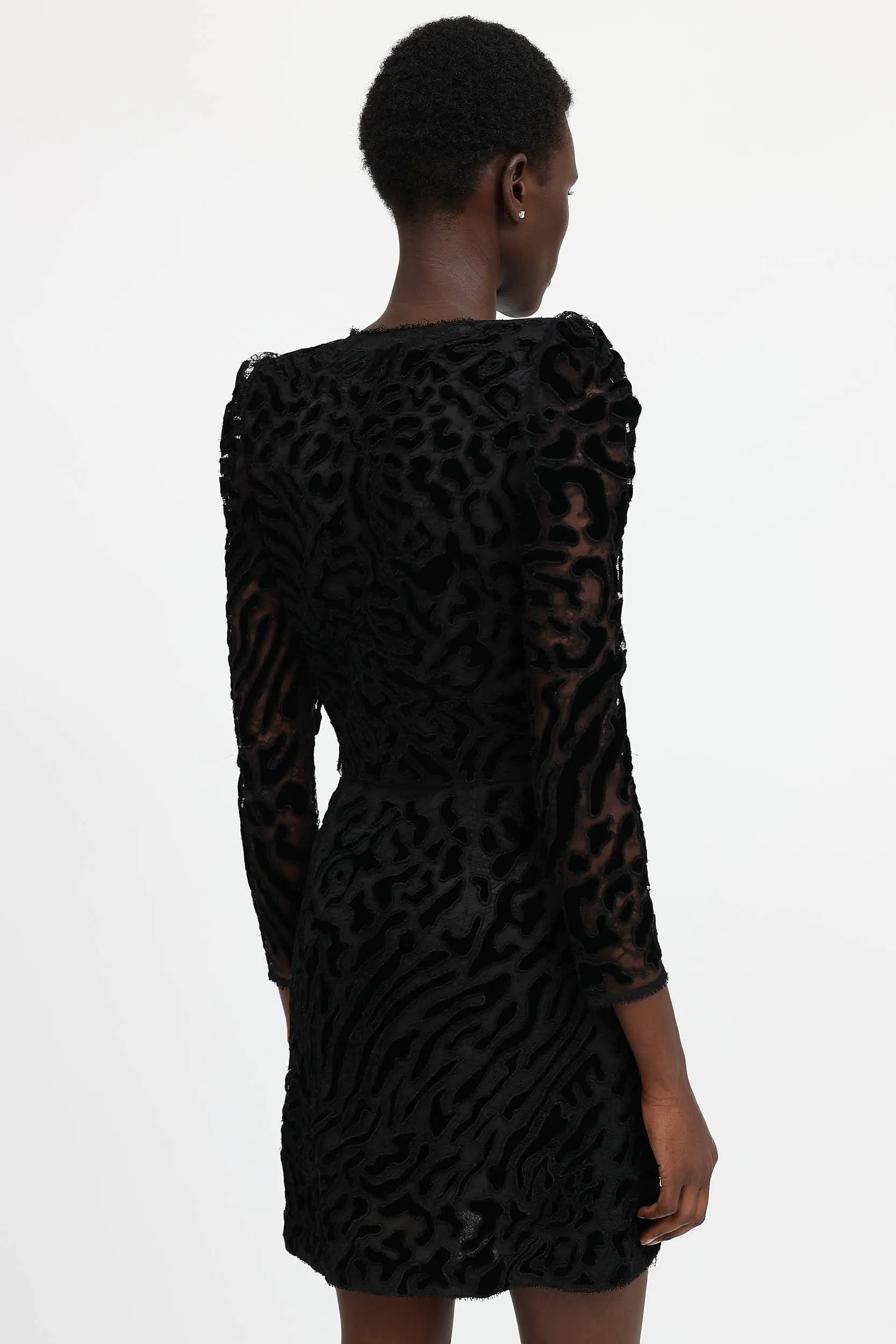 Lace Zip Up Dress sold by VSP Consignment product image thumbnail 4