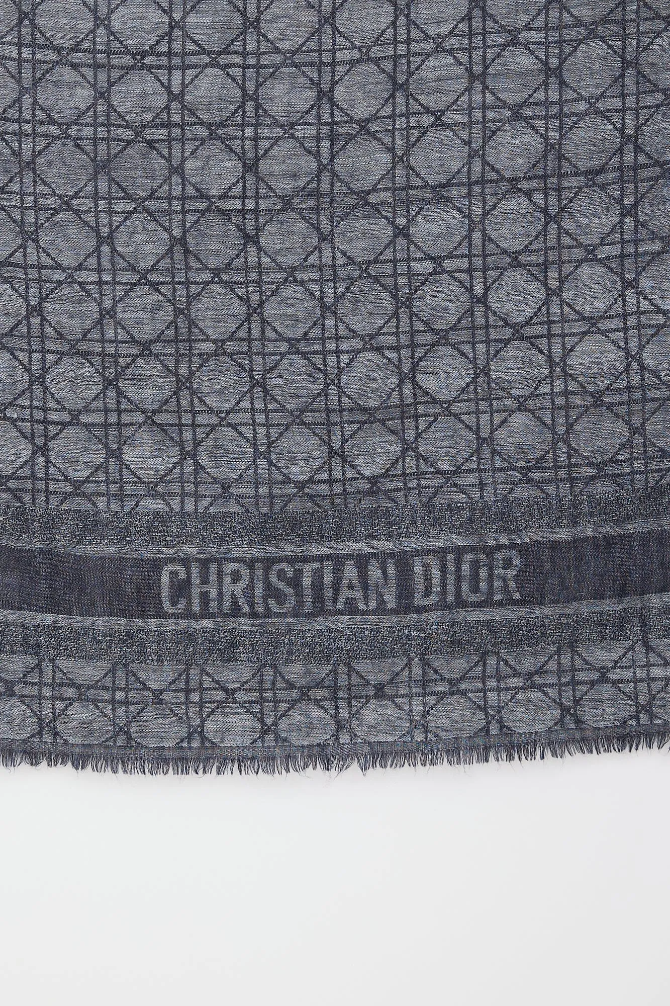 Cannage Logo Scarf sold by VSP Consignment product image thumbnail 2