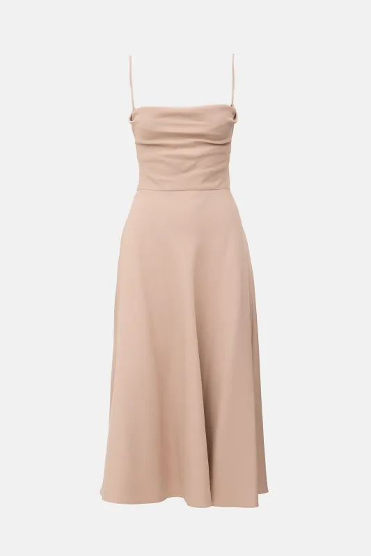 Crepe Midi Dress made by Valentino