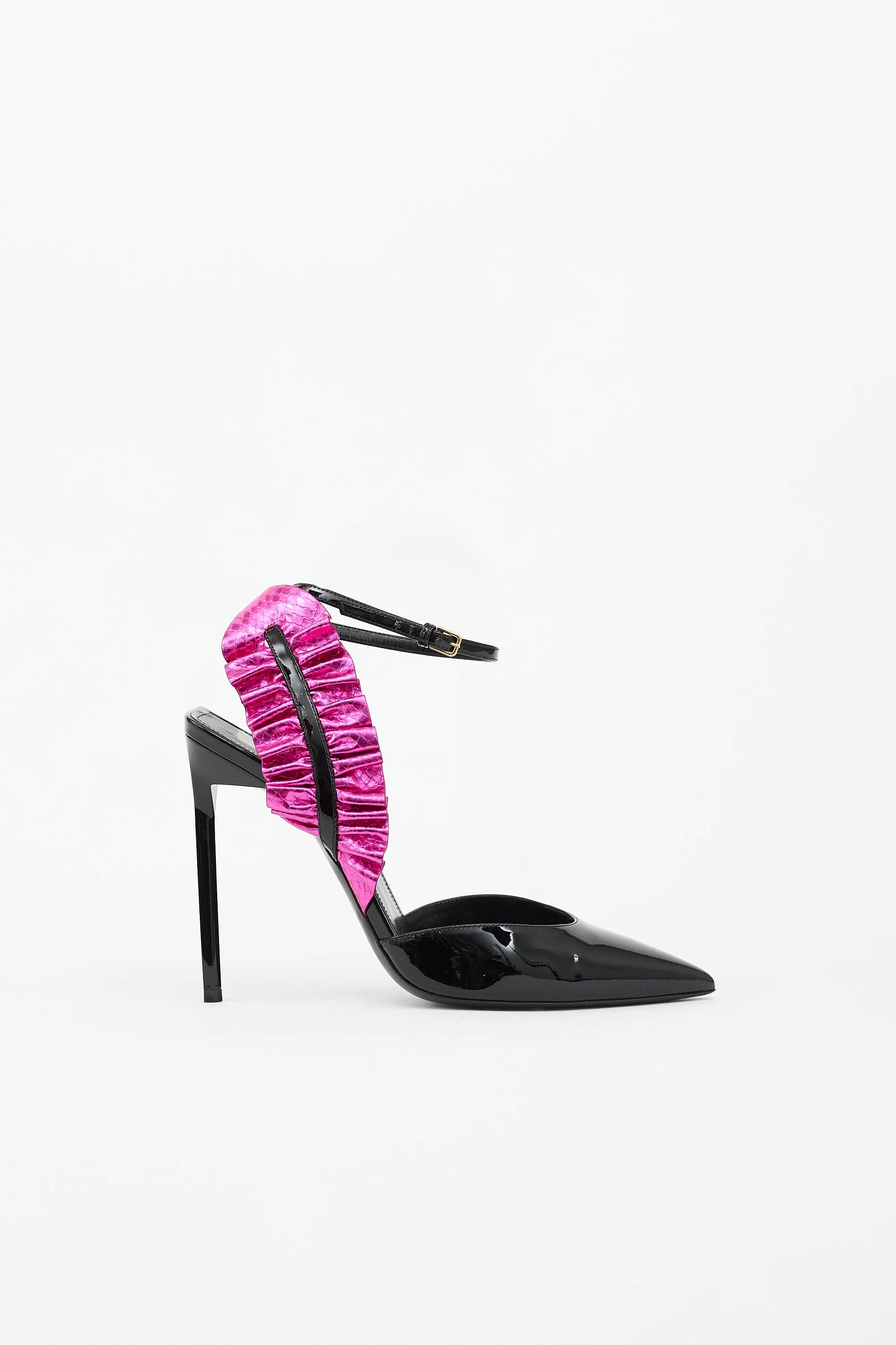 Patent Eddie Leaf Heel sold by VSP Consignment