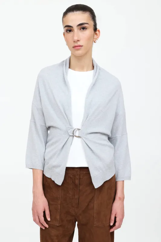 Cropped Cardigan made by Brunello Cucinelli