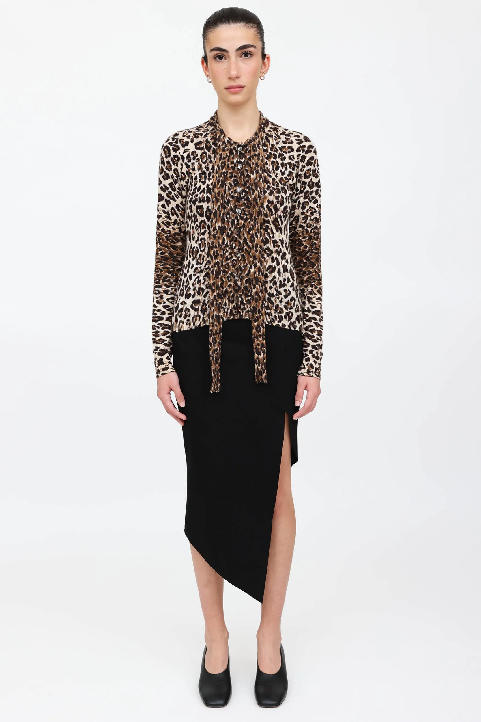 Patterned Tie Cardigan sold by VSP Consignment product image thumbnail 5