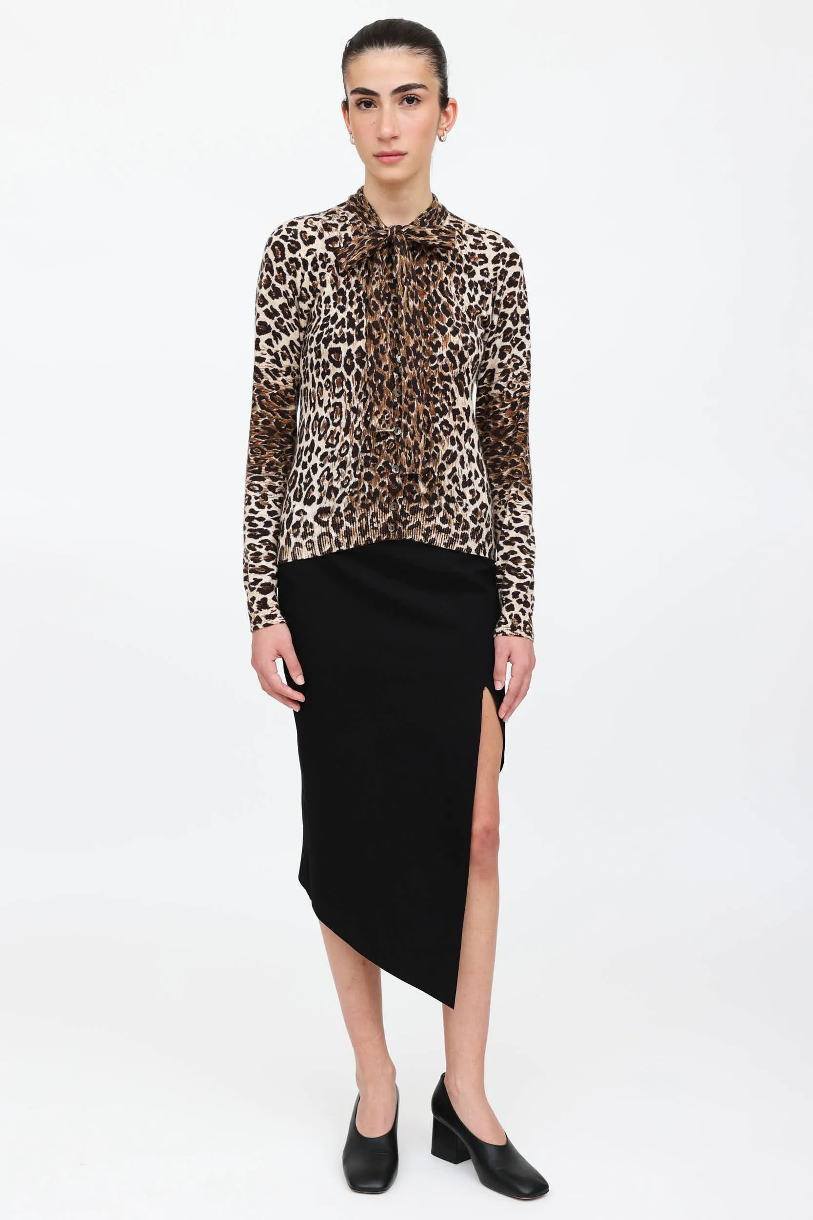 Patterned Tie Cardigan sold by VSP Consignment product image thumbnail 2