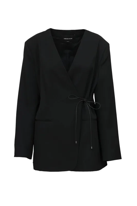 Wrap Blazer made by Fabiana Filippi