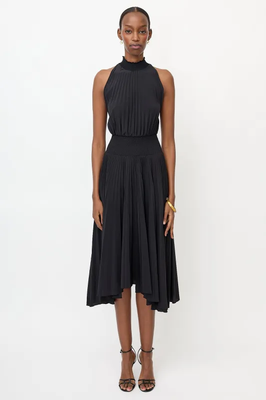 Pleated Sleeveless Dress made by A.L.C.