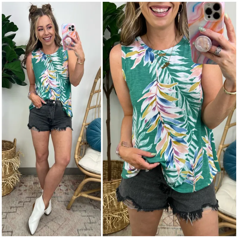 Tropic Bliss Swing Tank sold by Madison + Mallory
