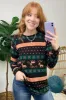 Casual Coziness Print Knit Top - FINAL SALE sold by Madison + Mallory