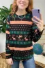 Casual Coziness Print Knit Top - FINAL SALE sold by Madison + Mallory