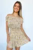 Sunny Attraction Floral Smocked Romper sold by Madison + Mallory