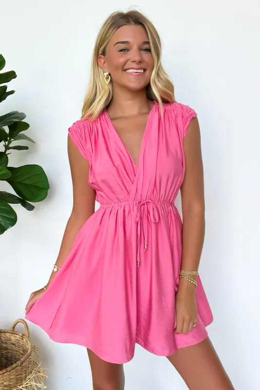 Nadia Ruched Wrap Dress - FINAL SALE sold by Madison + Mallory