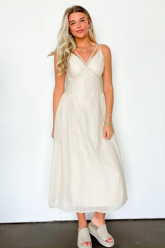 Questa Cutout Neckline Maxi Dress - FINAL SALE sold by Madison + Mallory