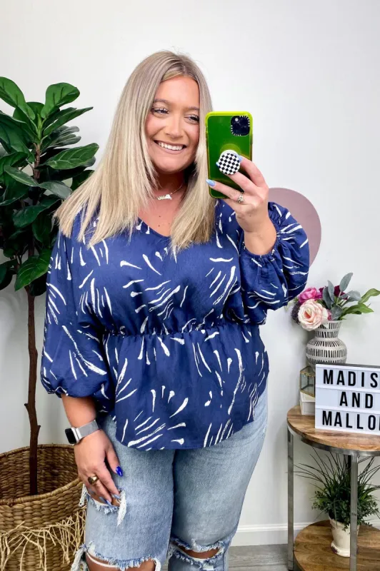 Relaxing Getaway Elastic Waist Top - FINAL SALE sold by Madison + Mallory