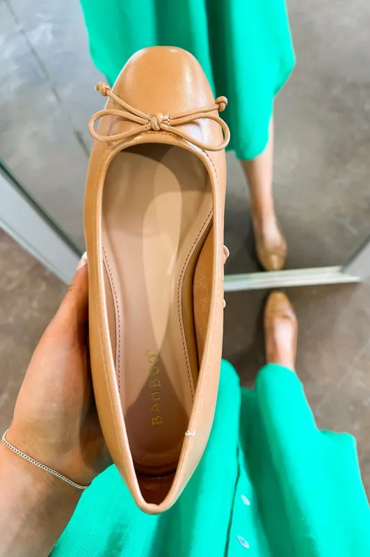 Chic Mindset Bow Accent Ballet Flats sold by Madison + Mallory