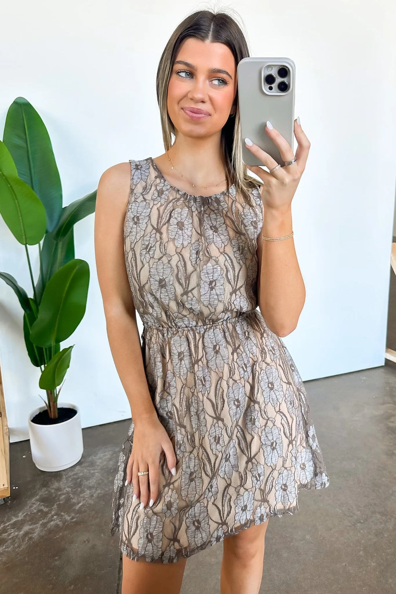 Graceful Darling Lace Dress - FINAL SALE sold by Madison + Mallory