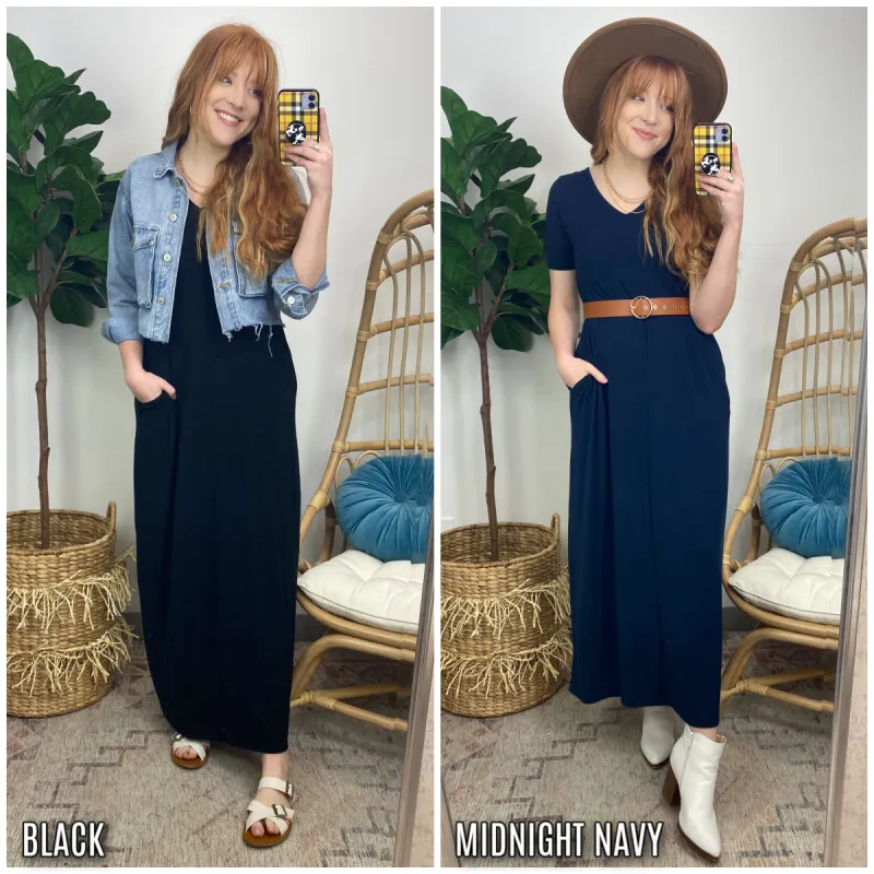 Tereza V-Neck Maxi Dress - FINAL SALE sold by Madison + Mallory