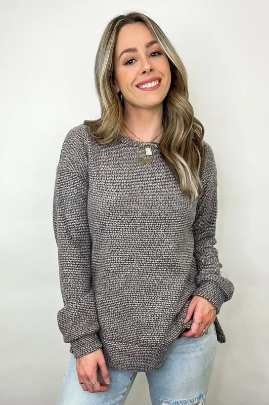 Sparkle Your Way Sequin Detail Top - FINAL SALE sold by Madison + Mallory