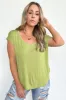 Rosha Scoop Neck Short Sleeve Top - FINAL SALE sold by Madison + Mallory
