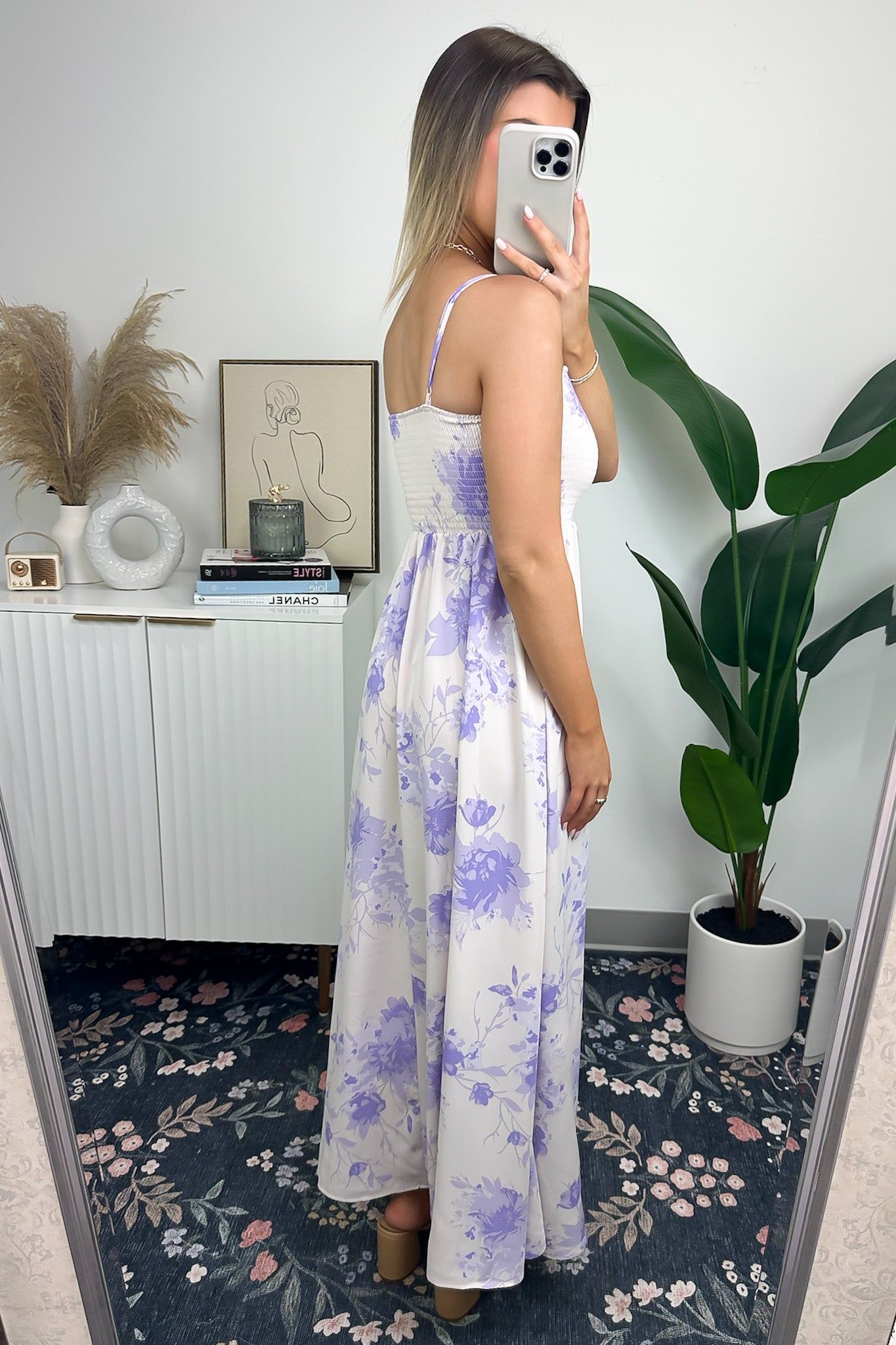Wondrous Muse Flowy Floral Maxi Dress sold by Madison + Mallory product image thumbnail 4