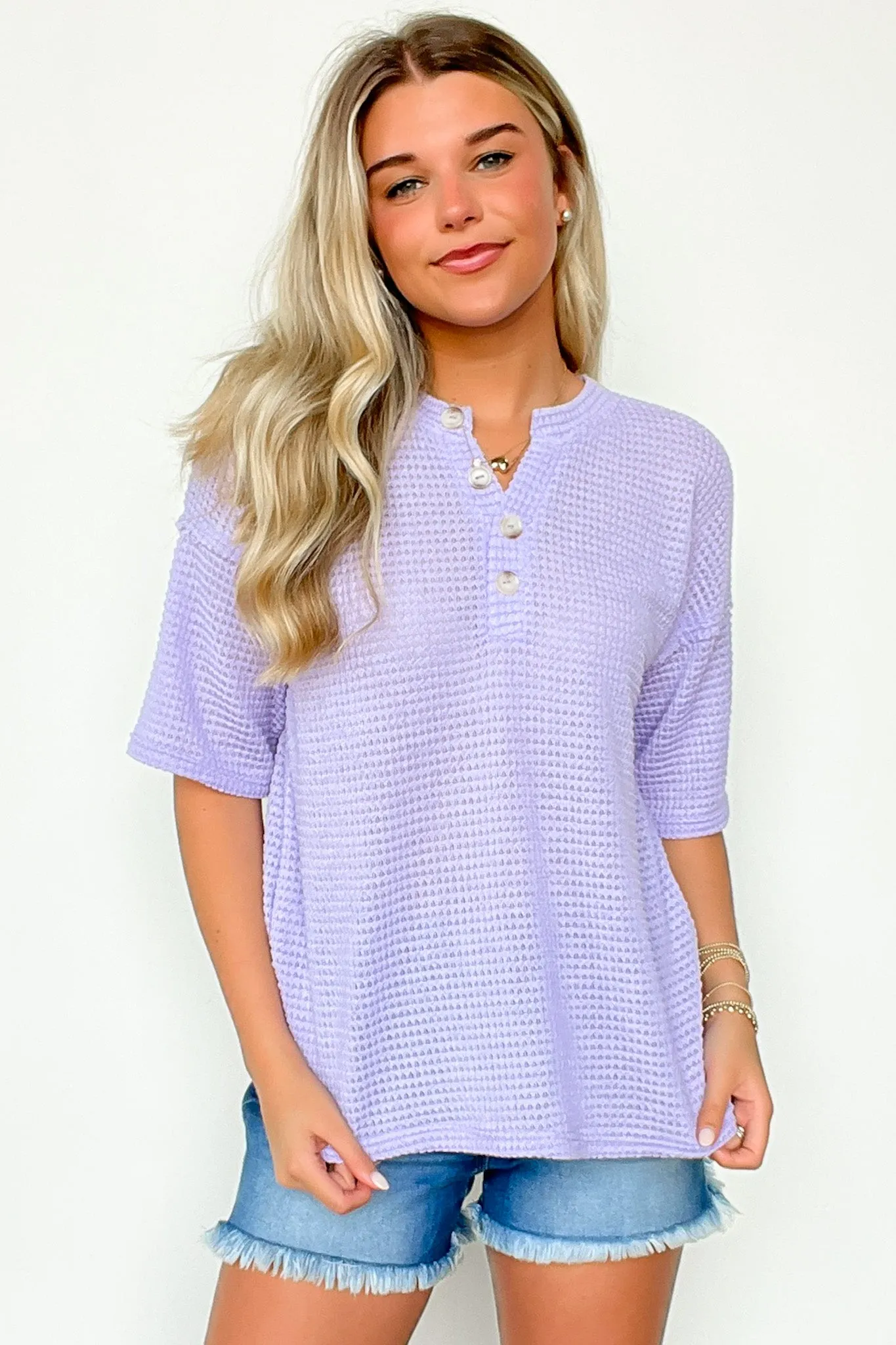 Camryn V-Neck Relaxed Top - FINAL SALE sold by Madison + Mallory product image thumbnail 2