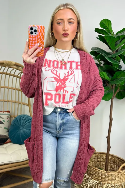 North Pole University Graphic Tee sold by Madison + Mallory