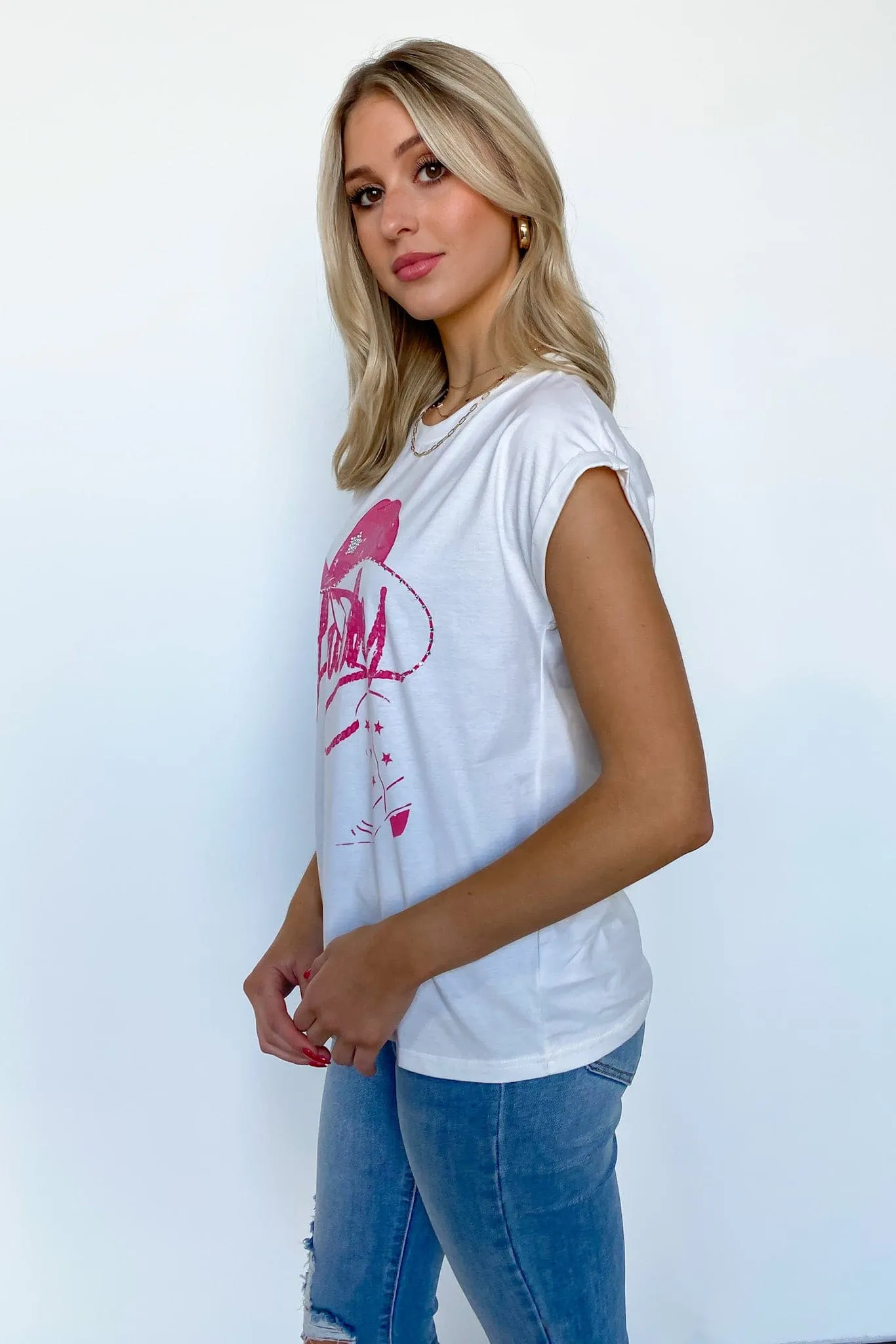 Howdy Studded Relaxed Graphic Tee - FINAL SALE sold by Madison + Mallory product image thumbnail 4