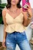 Bayview Gingham Ruffle Tank - FINAL SALE sold by Madison + Mallory