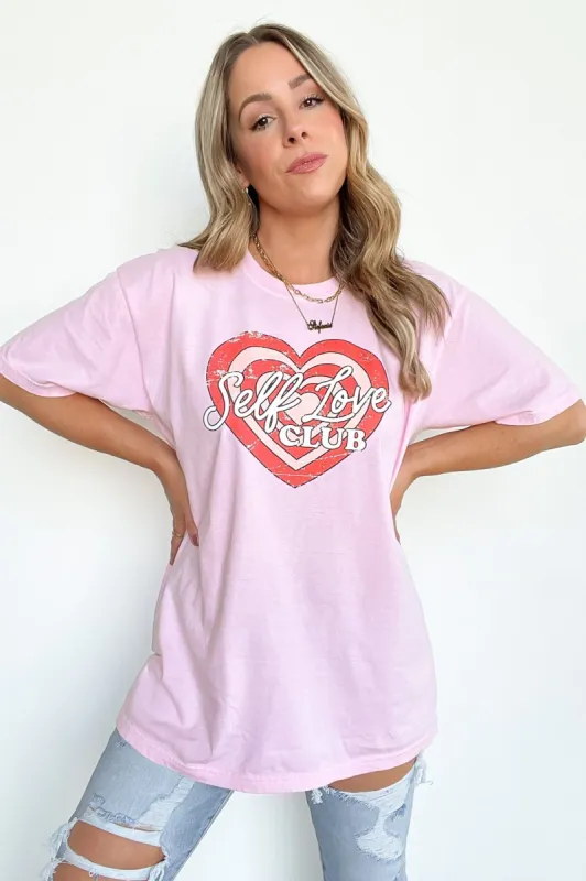 Self Love Club Vintage Relaxed Graphic Tee | CURVE - FINAL SALE sold by Madison + Mallory