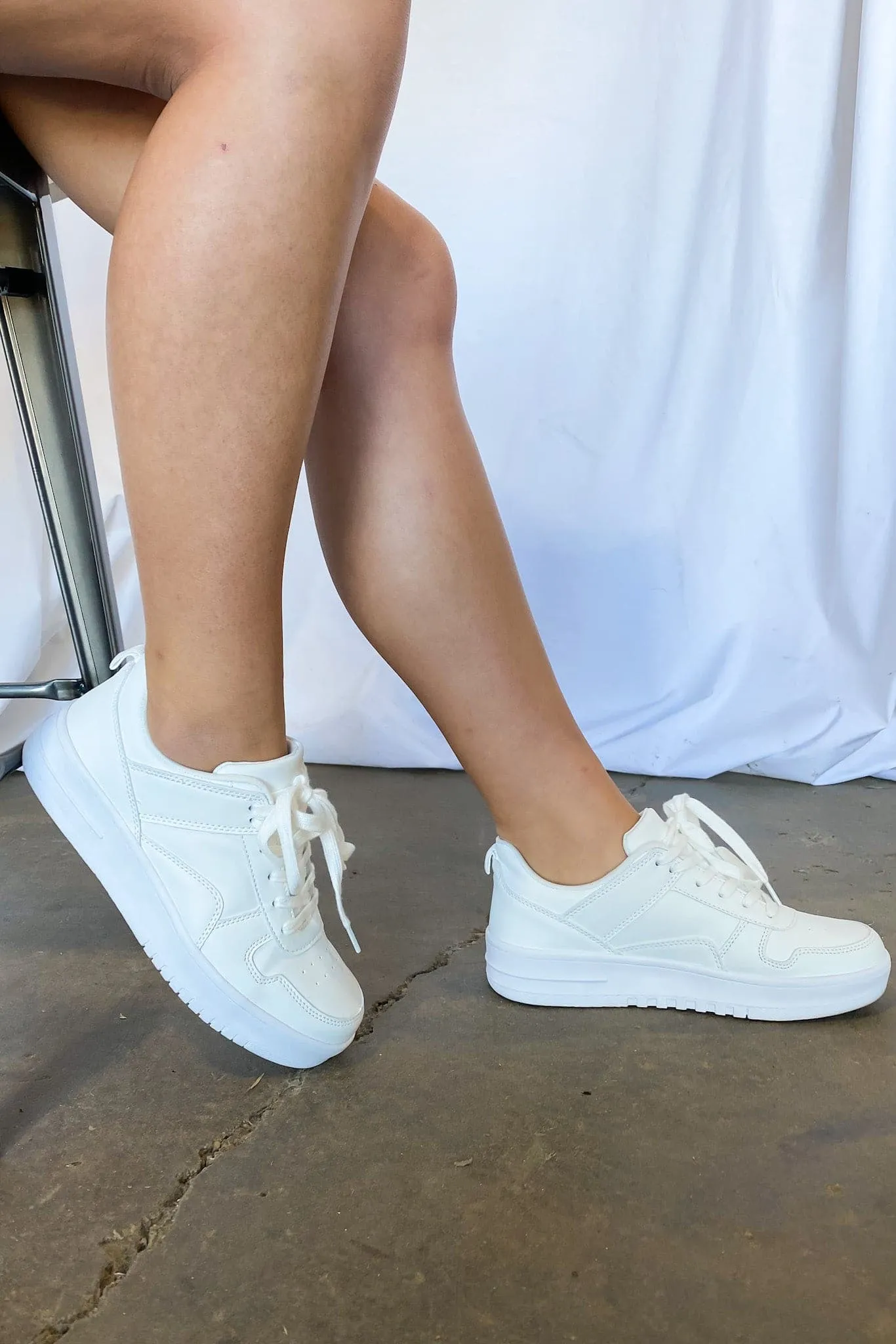 Everyday Winner Platform Lace Up Sneakers - FINAL SALE sold by Madison + Mallory product image thumbnail 3