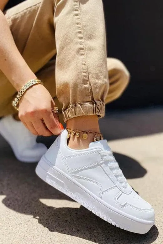 Everyday Winner Platform Lace Up Sneakers - FINAL SALE sold by Madison + Mallory product image thumbnail 2