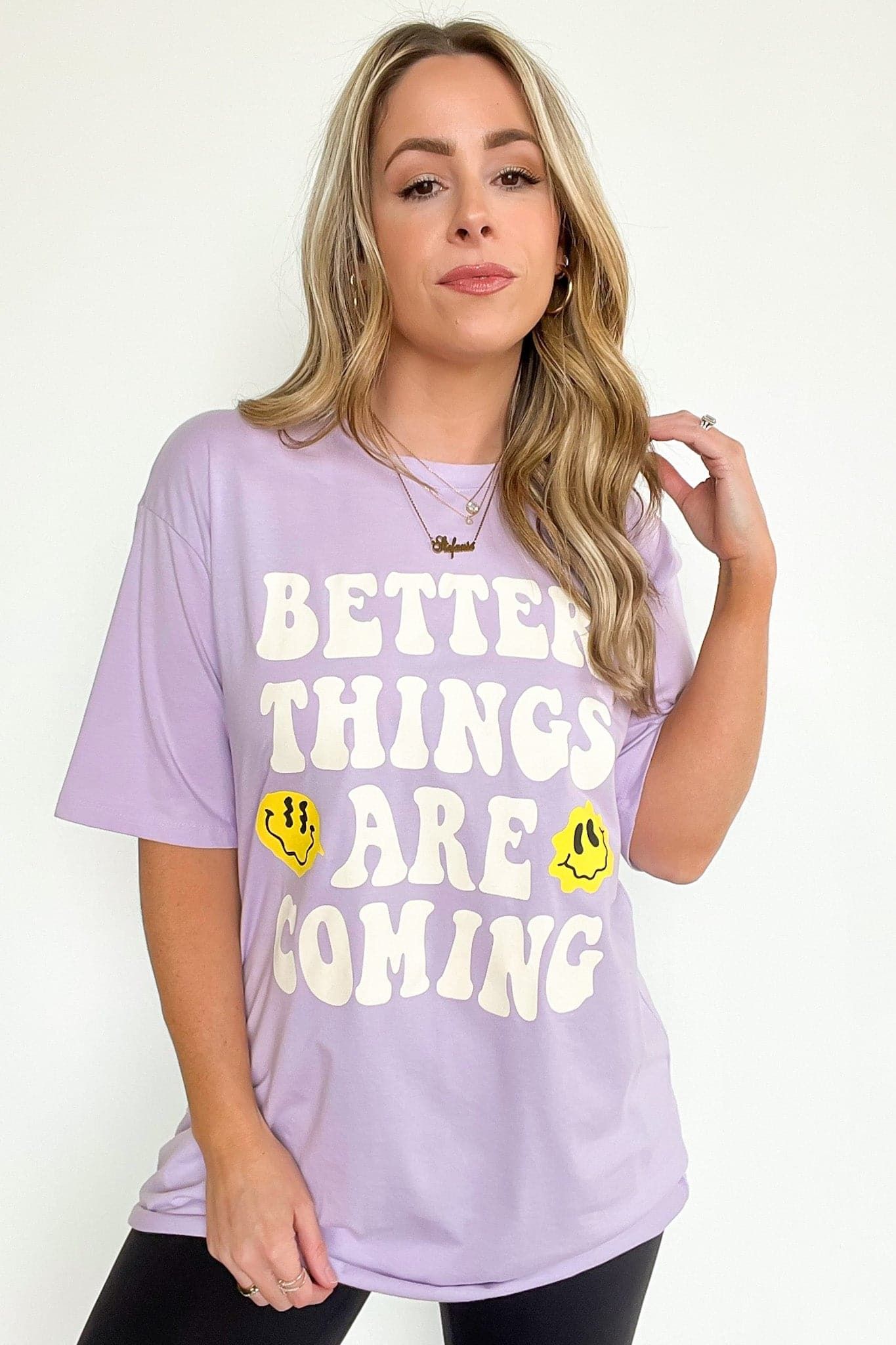 Better Things Are Coming Relaxed Graphic Tee - FINAL SALE sold by Madison + Mallory product image thumbnail 5