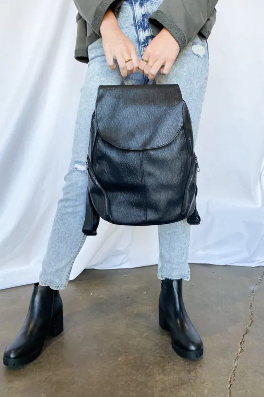 Class Dismissed Vegan Leather Backpack - FINAL SALE sold by Madison + Mallory
