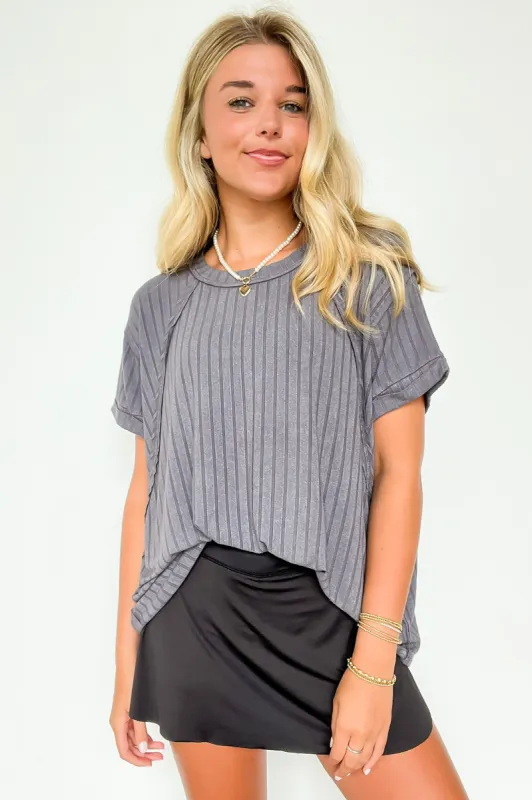 Zandrah Ribbed Raglan Knit Top - BACK IN STOCK sold by Madison + Mallory