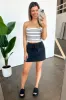 Kameron Striped Knit Tube Top - FINAL SALE sold by Madison + Mallory