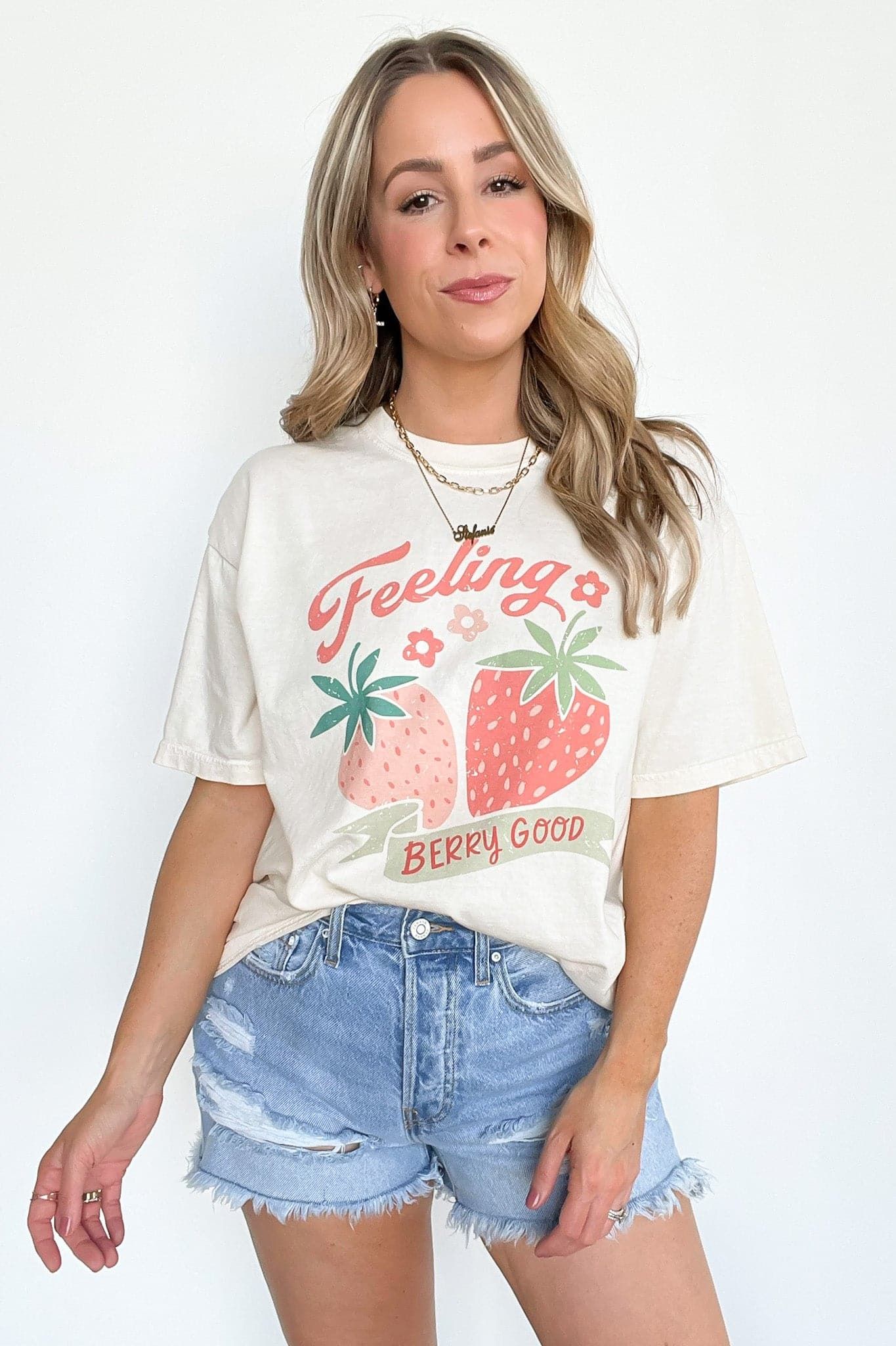 Feeling Berry Good Vintage Relaxed Graphic Tee - FINAL SALE sold by Madison + Mallory product image thumbnail 4